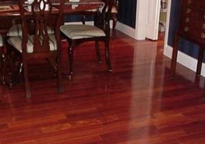 Gleaming wood floors will add value to your home.